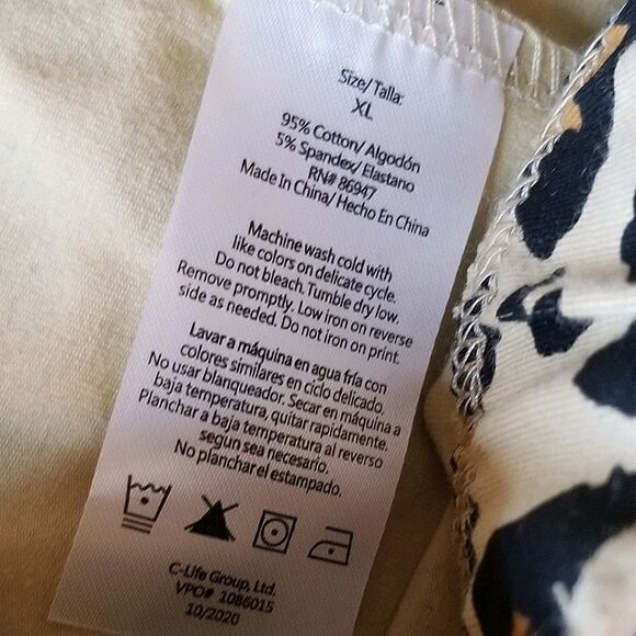 ACDC Leopard Print Bike Shorts (size XL) - Picture 3 of 4